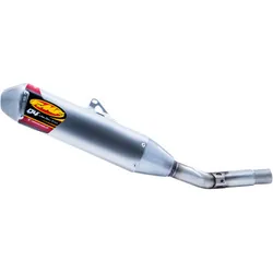 FMF Silver Aluminum Q4 Slip On Muffler for KX250