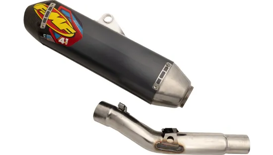 FMF Titanium Carbon Fiber Factory 4.1 RCT Muffler Exhaust for KX250
