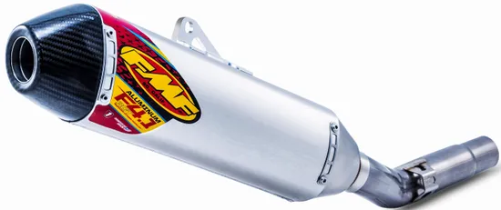 FMF 4.1 RCT Slip On Muffler Exhaust Al CF End Cap For RMZ250