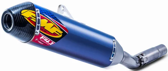 FMF 4.1 RCT Slip On Muffler An Ti CF End Cap For RMZ250