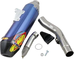 FMF 4.1 RCT Slip On Muffler An Ti CF End Cap For RMZ250