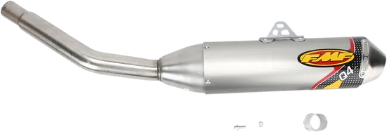 FMF Q4 SS Slip On Exhaust Muffler Pipe w Spark Arrestor For WR YZ250