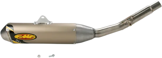 FMF Q4 SS Slip On Exhaust Muffler Pipe w Spark Arrestor For WR YZ 450