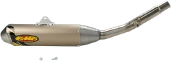 FMF Q4 SS Slip On Exhaust Muffler Pipe w Spark Arrestor For WR YZ 450