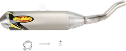 FMF Q4 SS Slip On Exhaust Muffler Pipe w Spark Arrestor for YFZ450