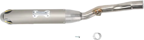 FMF Q4 SS Slip On Exhaust Muffler Pipe w SA For WR YZ 250 450