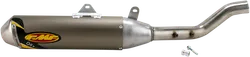 FMF Q4 SS Slip On Exhaust Muffler Pipe w/ Spark Arrestor For YFZ450