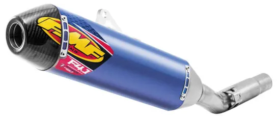 FMF Factory 4.1 RCT Slip On Muffler Exhaust Pipe Titanium CF Cap