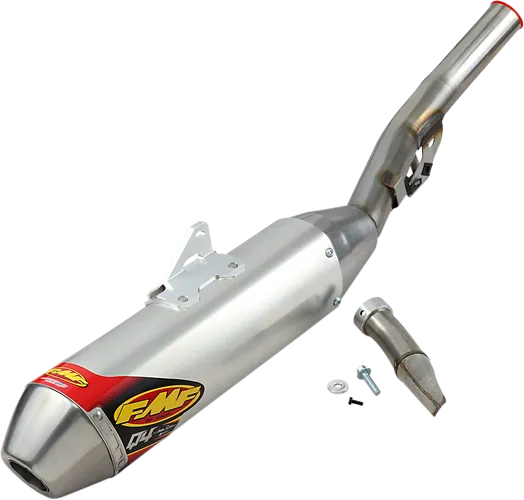 FMF Q4 HEX SS Slip On Muffler Exhaust w Spark Arrestor For WR YZ 250