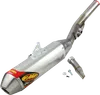 FMF Q4 HEX SS Slip On Muffler Exhaust w Spark Arrestor For WR YZ 250