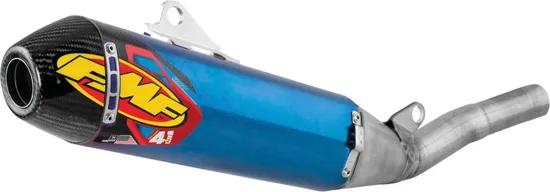 FMF 4.1 RCT Slip On Muffler Exhaust An Tit CF End Cap For WR YZ 250
