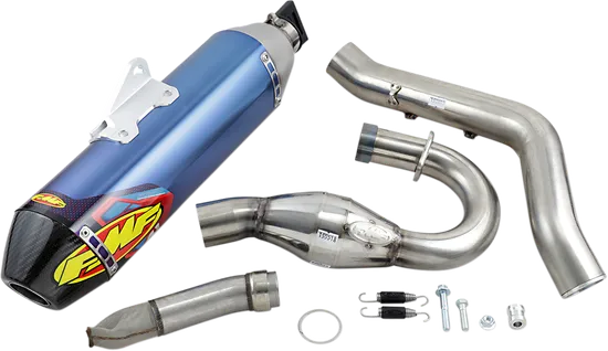 FMF Factory 4.1 RCT Full Exhaust System MegaBomb Blue