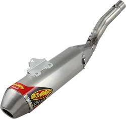 FMF Q4 HEX SS Slip On Muffler Exhaust w Spark Arrestor YZ WR 450