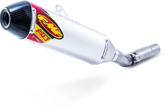 FMF 4.1 RCT Slip On Muffler Exhaust Al CF End Cap For WR YZ450
