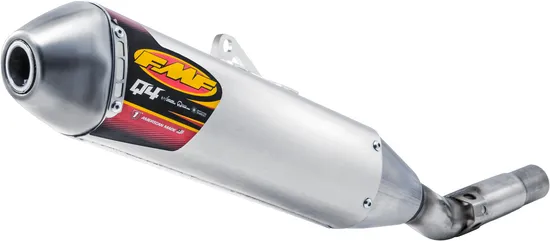 FMF Q4 HEX SS Slip On Muffler Exhaust w/ SA For YZ250