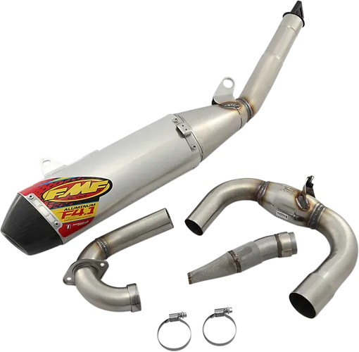 FMF 4.1 RCT Full Exhaust Muffler MB CF End Cap For YZ250F FX