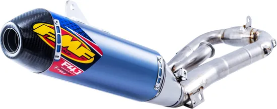 FMF 4.1 RCT Full Exhaust Muffler MB Ti CF End Cap For YZ250F FX