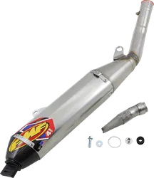 FMF 4.1 RCT Slip On Muffler Exhaust Al CF End Cap for WR450F