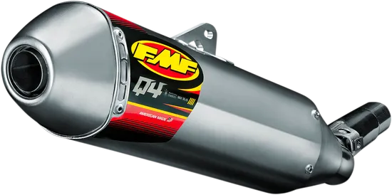 FMF Q4 HEX SS Slip On Muffler Exhaust w/ Spark Arrestor For KTM