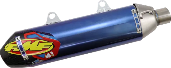 FMF 4.1 RCT Slip On Muffler Exhaust An Ti CF End Cap For KTM Husqvarna