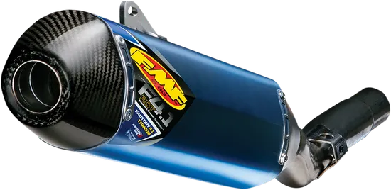 FMF 4.1 RCT Slip On Muffler Exhaust An Ti CF End Cap For KTM Husqvarna