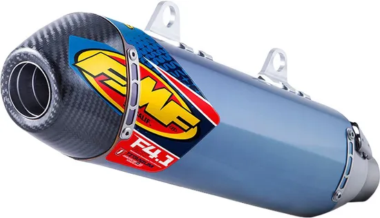 FMF 4.1 RCT Slip On Muffler Exhaust An Ti CF End Cap For Husqvarna