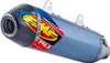 FMF 4.1 RCT Slip On Muffler Exhaust An Ti CF End Cap For KTM Husqvarna
