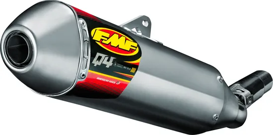FMF Q4 HEX SS Slip On Muffler Exhaust w/ SA For KTM Husqvarna