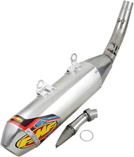 FMF Q4 HEX SS Slip On Muffler Exhaust w/ Spark Arrestor KTM Husqvarna