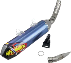 FMF 4.1 RCT Slip On Muffler Exhaust An Ti CF End Cap For KTM Husqvarna