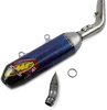 FMF 4.1 RCT Slip On Muffler Exhaust Tit CF Cap For KTM Husqvarna 250