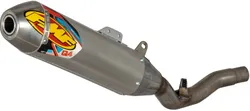 FMF Q4 HEX SS Slip On Muffler Exhaust w SA For KTM Husqva
