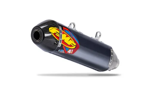 FMF 4.1 RCT Slip On Muffler Exhaust Al CF End Cap For Husqvarna KTM