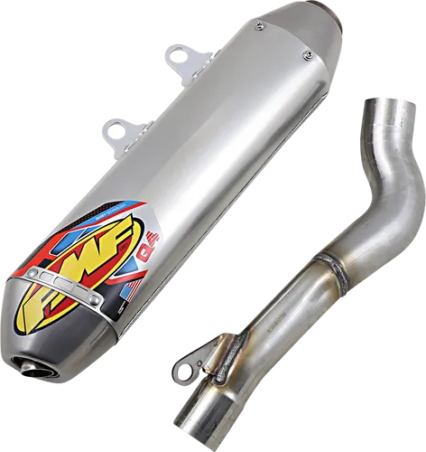 FMF Q4 HEX SS Slip On Muffler Exhaust w/ Spark Arrestor For Beta