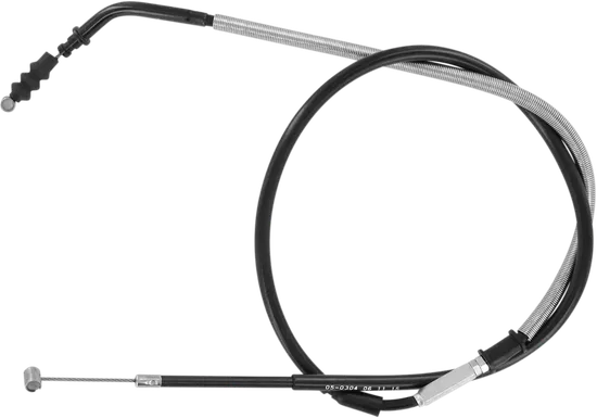 Motion Pro Black Vinyl Clutch Cable +2in