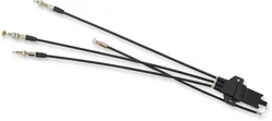 Parts Unlimited Black Vinyl Throttle Cable