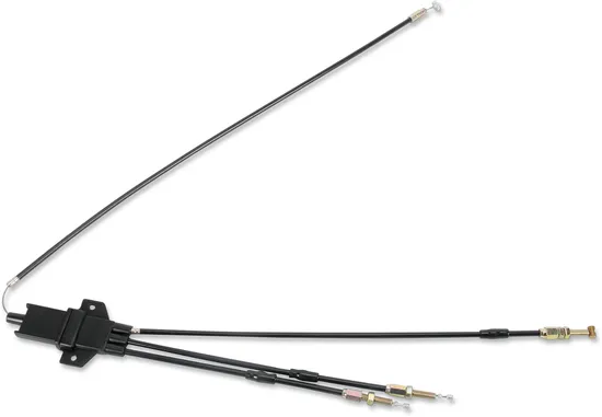 Parts Unlimited Black Vinyl Throttle Cable