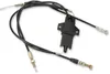 Parts Unlimited Black Vinyl Throttle Cable
