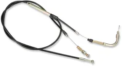 Parts Unlimited Black Vinyl Throttle Cable