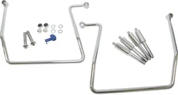 Harddrive Chrome Plated Steel Saddlebag Support Bracket