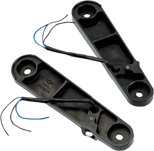 Joker Streamliner Front LED Turn Signal Pair Smooth Black