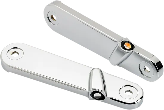 Joker Streamliner Front LED Turn Signal Pair Smooth Chrome