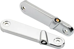 Joker Streamliner Front LED Turn Signal Pair Smooth Chrome