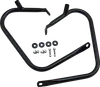 Drag Black Saddlebag Guard Rail Crash Bar Pair