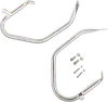DS Chrome Low Saddlebag Guard Rail Crash Bar Pair