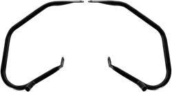 DS Black Gloss Saddlebag Guard Rail Crash Bar Pair