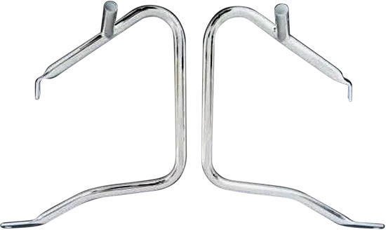 DS Chrome Saddlebag Guard Rail Crash Bar Pair