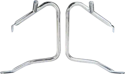 DS Chrome Saddlebag Guard Rail Crash Bar Pair