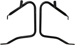 BC Black Saddlebag Guard Rail Crash Bar Pair