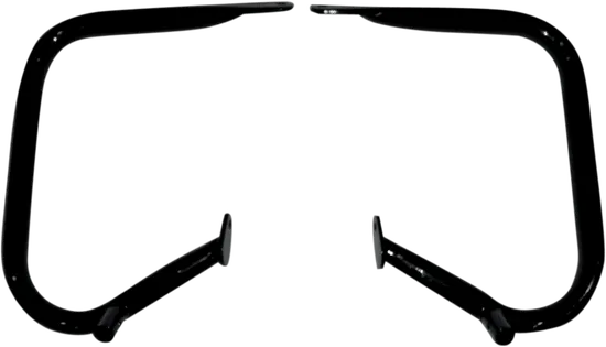 BC Black Saddlebag Guard Rail Crash Bar Pair